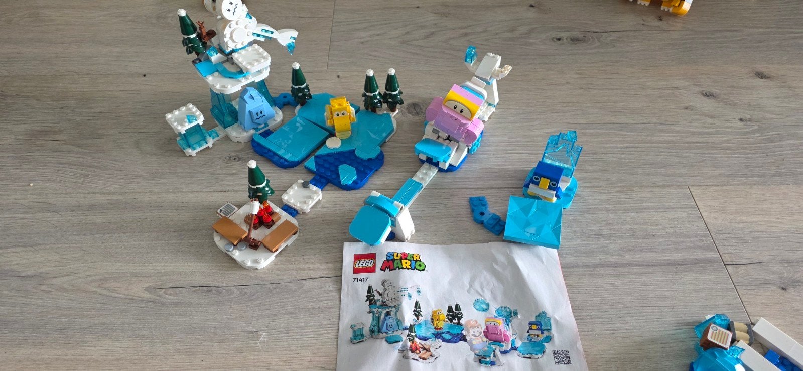 Lego Super Mario 71417 - Bevroren avontuur met Peach, Overige thema's, Lego, Ophalen of Verzenden, Zo goed als nieuw