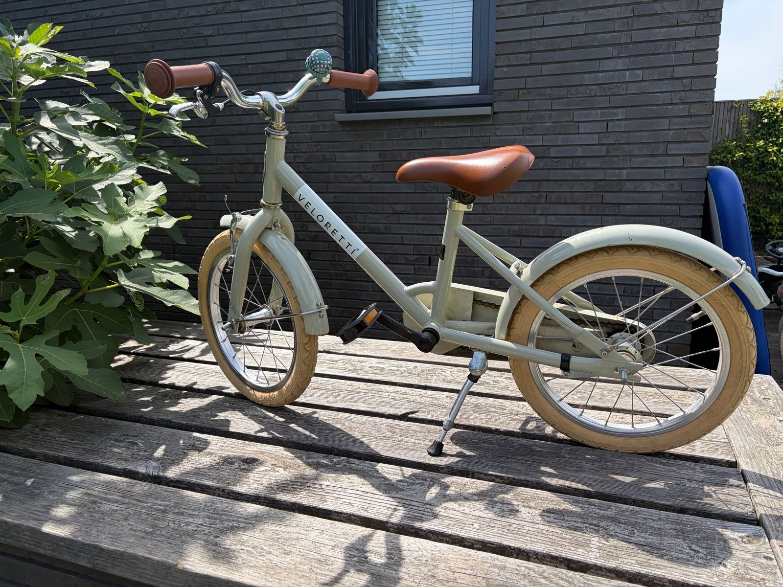 Veloretti Maxi 16 inch kinderfiets Pebble Grey, Fietsen en Brommers, Fietsen | Kinderfietsjes, Zo goed als nieuw, 16 tot 20 inch
