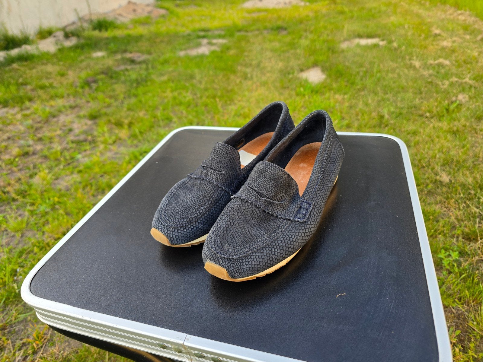 Via Vai stoere loafers donkerblauw maat 37 izgs blauwe, Via Vai, Blauw, Instappers, Ophalen of Verzenden
