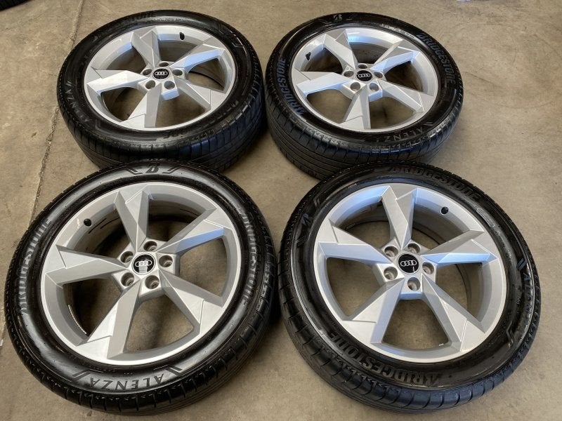 19 inch originele velgen + zomerbanden Audi Q3, Auto-onderdelen, Banden en Velgen, 19 inch, Gebruikt, -, -