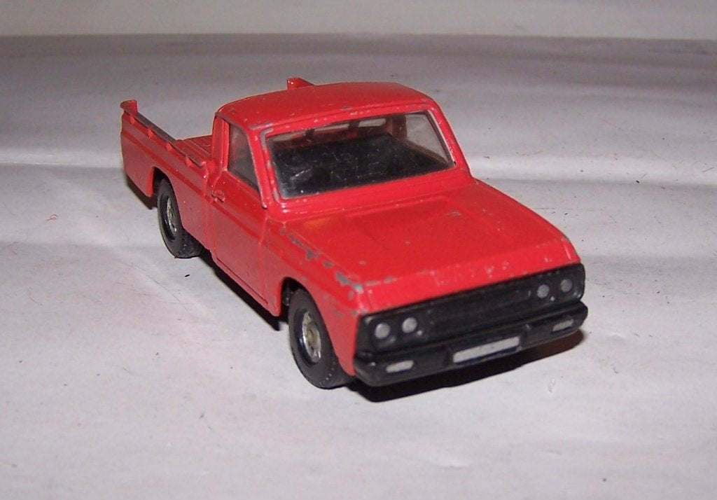 Vintage Corgi Mazda Rood B1600 Pick-up Truck. 1/36. Izgs., Hobby en Vrije tijd, Ophalen of Verzenden, Zo goed als nieuw, Auto