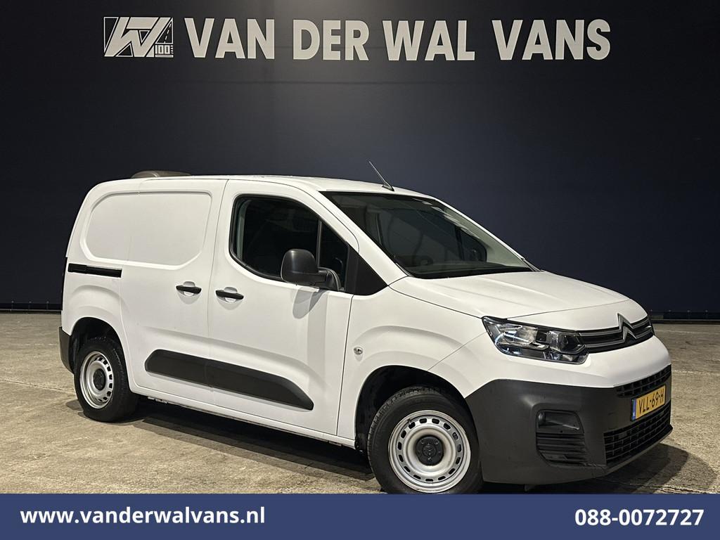 Citroën Berlingo 1.5 BlueHDI L1H1 Euro6 Airco | Apple Carpl, Auto's, Bestelauto's, Voorwielaandrijving, Stof, Gebruikt, Citroën