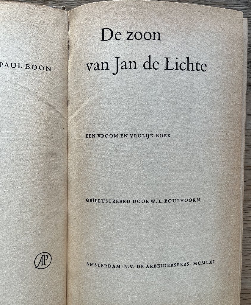 Louis Paul Boon - De zoon van Jan de Lichte, Gelezen, Louis Paul Boon, Ophalen of Verzenden, Nederland