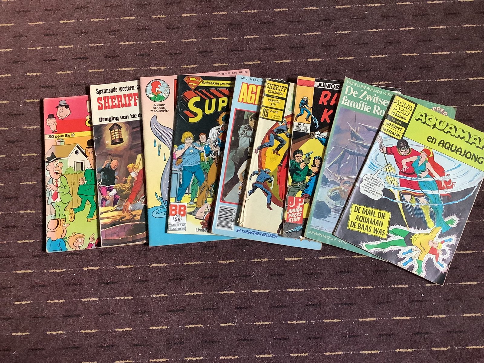 Verschillende Comics 9 stuks in 1 koop. O.a.Classics, Meerdere comics, Ophalen, Gelezen, Amerika