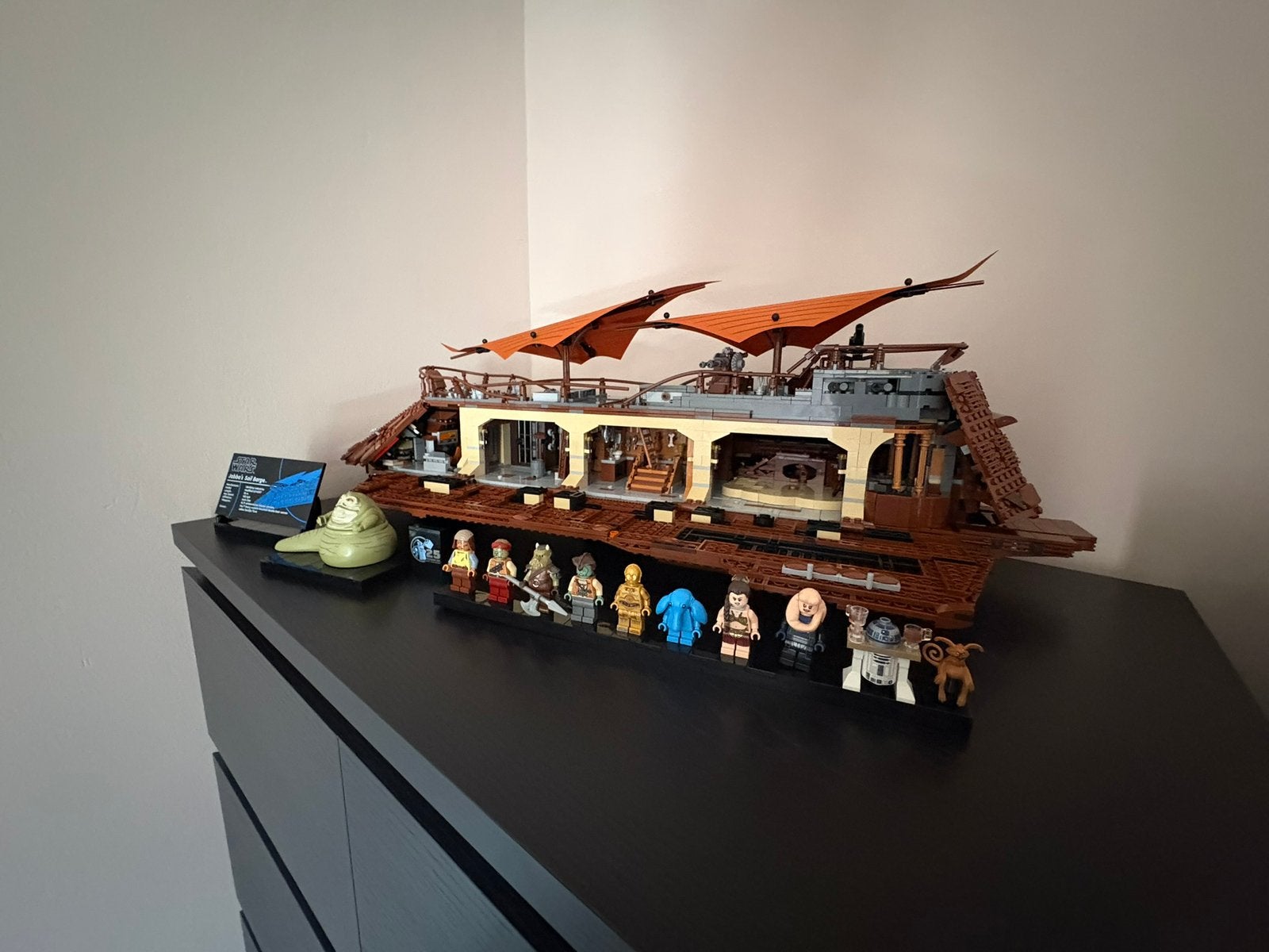 Lego Star Wars Jabba's Sail Barge (75020) met figuren, Ophalen of Verzenden, Zo goed als nieuw, Overige merken