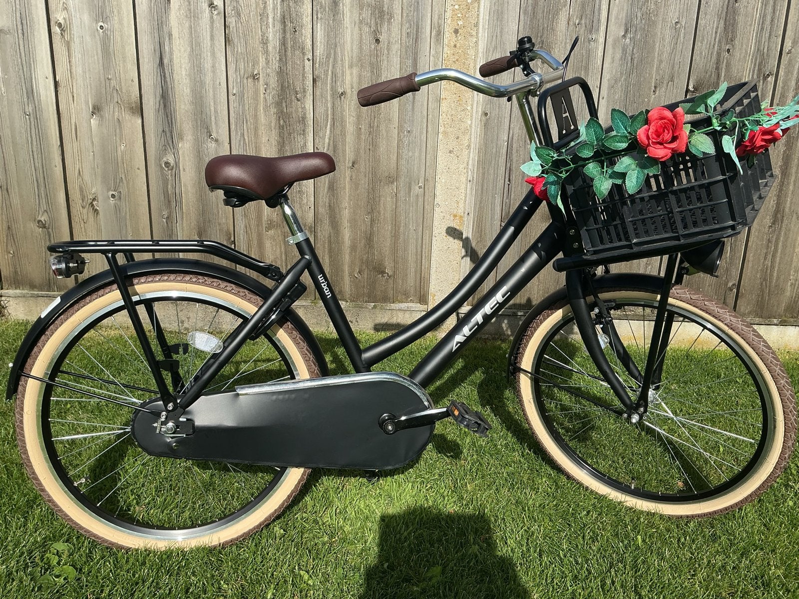 Altec Urban transportfiets met voordrager 24 inch, (Extra) lage instap, Velgrem, Nieuw, 50 tot 53 cm