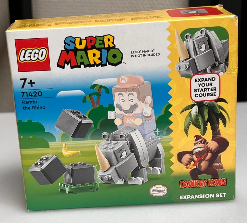 LEGO Super Mario 71420 — Rambi the Rhino, Ophalen, Nieuw