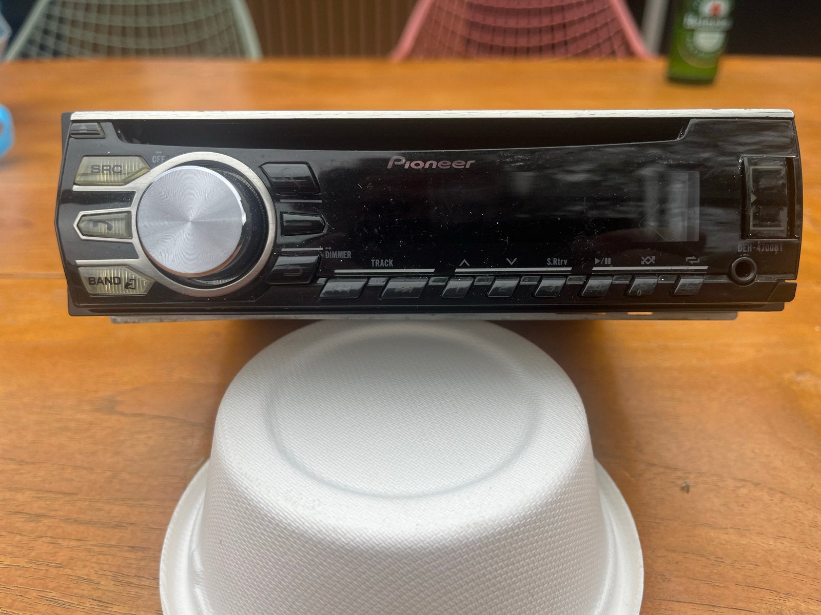 Pioneer DEH-4700BT Autoradio CD speler met Bluetooth, Ophalen of Verzenden, Gebruikt