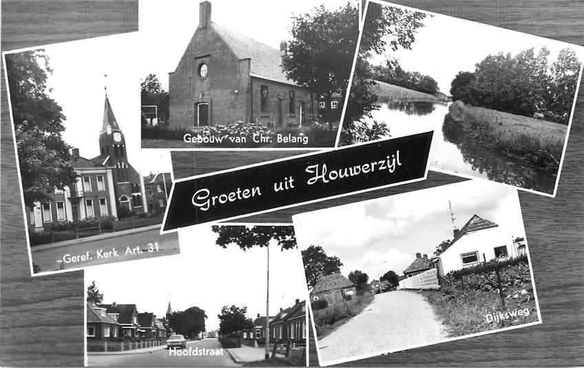 300-016-003 Houwerzijl, Verzenden, Voor 1920, Groningen