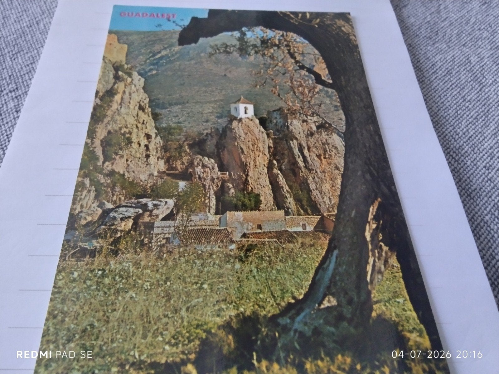 Ansichtkaart Guadalest, Alicante, Spanje, Ophalen of Verzenden, 1980 tot heden, Spanje