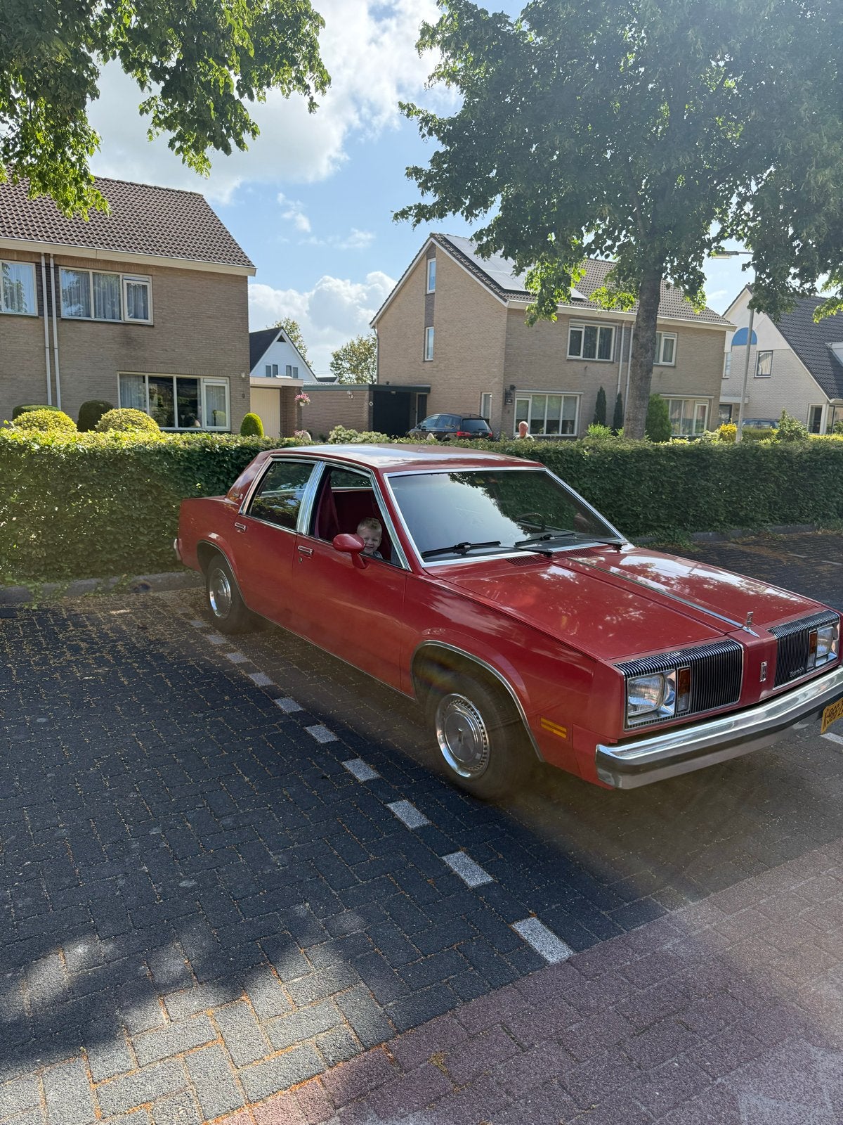 Oldsmobile 1979 Rood, Auto's, Stof, 1200 kg, Overige kleuren, 2837 cc