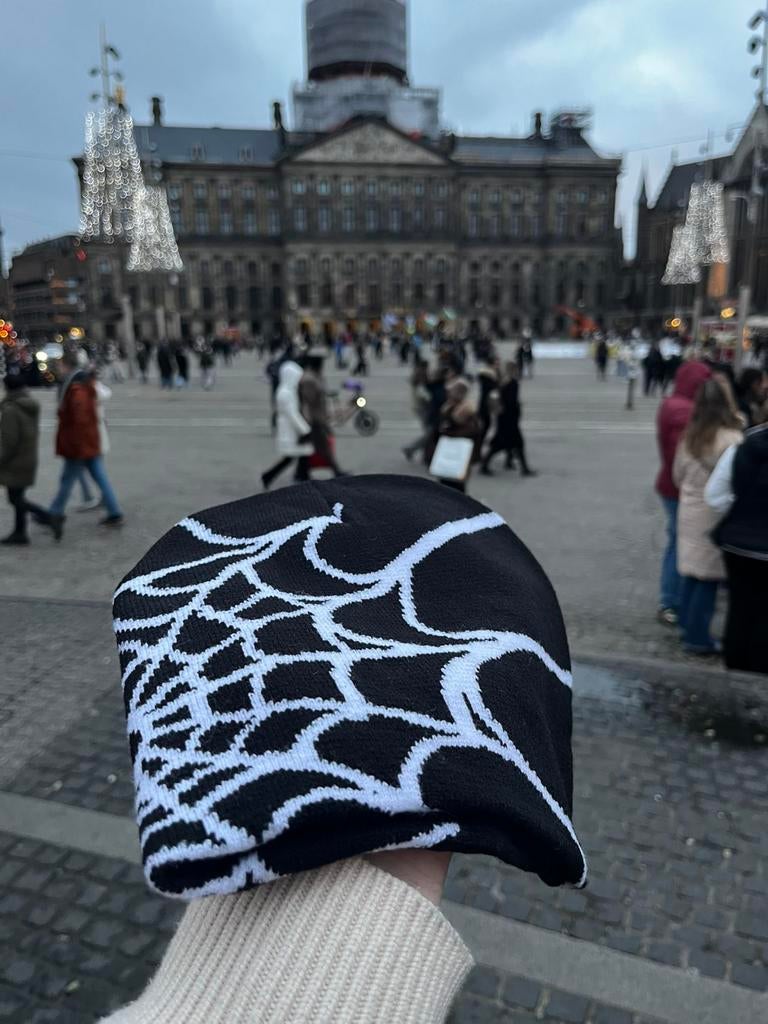 Trending Beanie – [Zwarte Spinnenweb] – €5, Ophalen of Verzenden, Nieuw