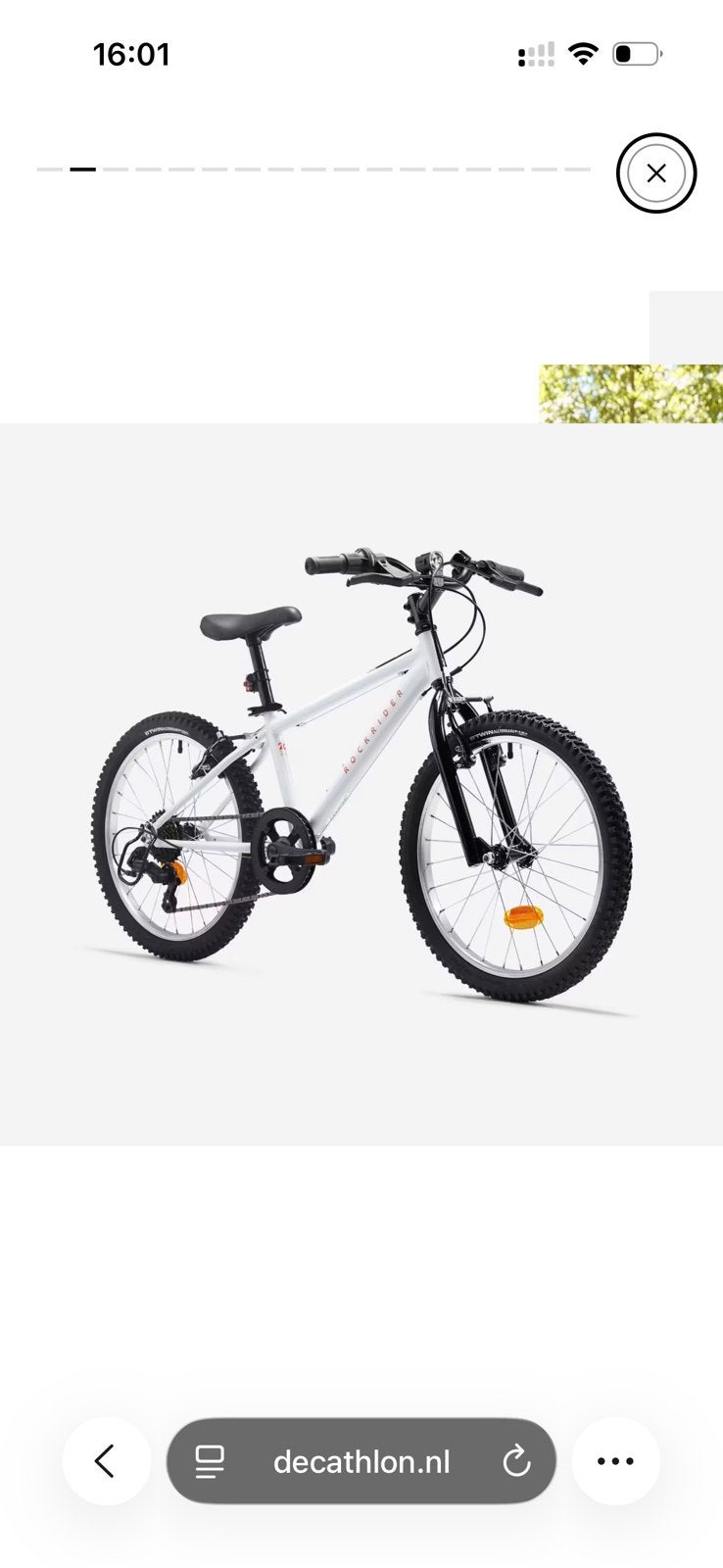 ROCKRIDER Explore 120 20 inch kinderfiets – zeer goede staat, Ophalen, Zo goed als nieuw, Velgrem, 20 inch of meer