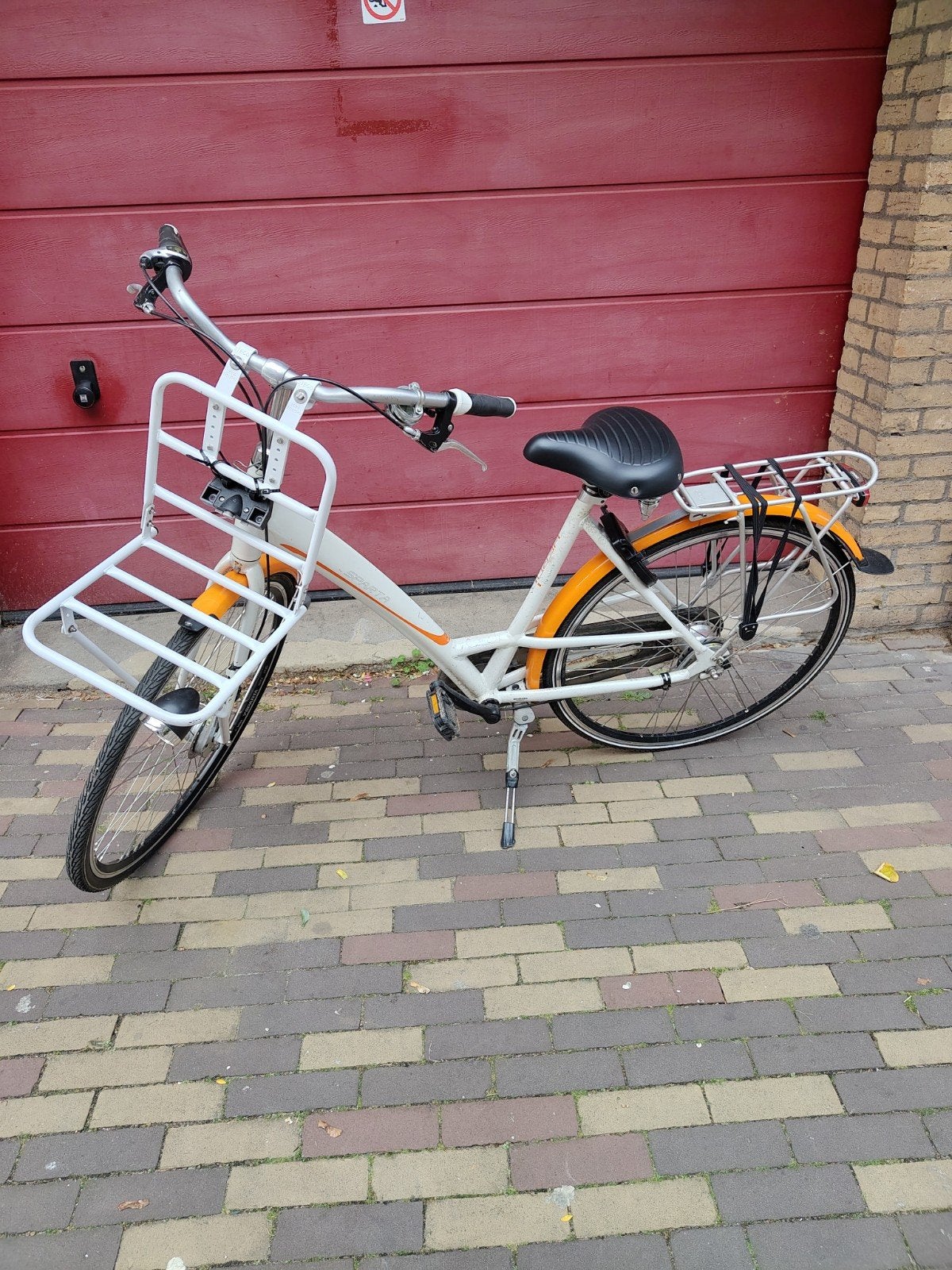 Sparta Pick-up Damesfiets met Voordrager - 7 Versnellingen, Ophalen, Sparta, Gebruikt, Velgrem