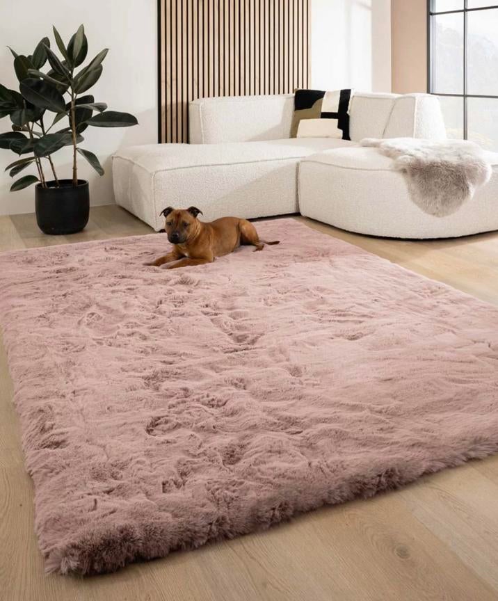 Fluffy vloerkleed, Ophalen, 150 tot 200 cm, 200 cm of meer, Zo goed als nieuw