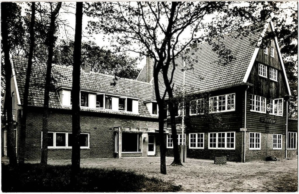 Buurse (O), Natuurvriendenhuis Den Broam, verstuurd 1958, Verzamelen, Verzenden, 1940 tot 1960, Gelopen, Overijssel