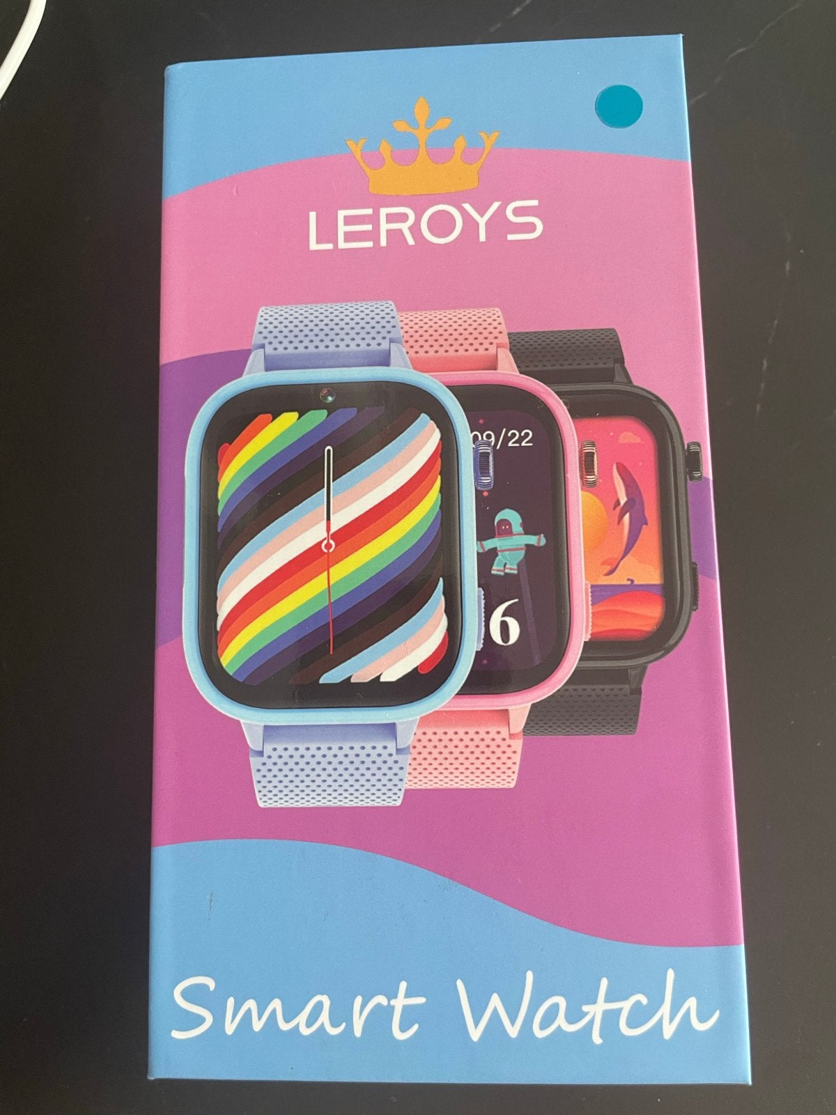 Leroy's Smartwatch voor kinderen - Blauw, Ophalen, Zo goed als nieuw, Blauw, Jongen of Meisje