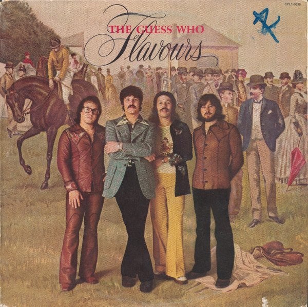 lp,The Guess Who – Flavours, Cd's en Dvd's, Vinyl | Rock, Ophalen of Verzenden, Gebruikt, 12 inch, Poprock