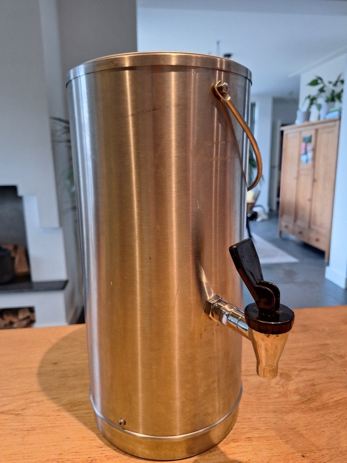 RVS koffie thermoskan 6 liter, Ophalen