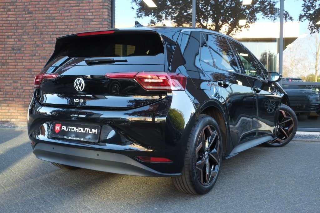 Volkswagen ID.3 Pro 150 kW 62kwh | Camera | IQ Lights | Keyl, Auto's, 12 maanden, 0 cilinders, Gebruikt, Zwart