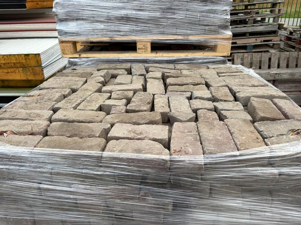 Ouderwetse boeren stenen - 50m2, Ophalen, Overige materialen, Gebruikt, Overige typen