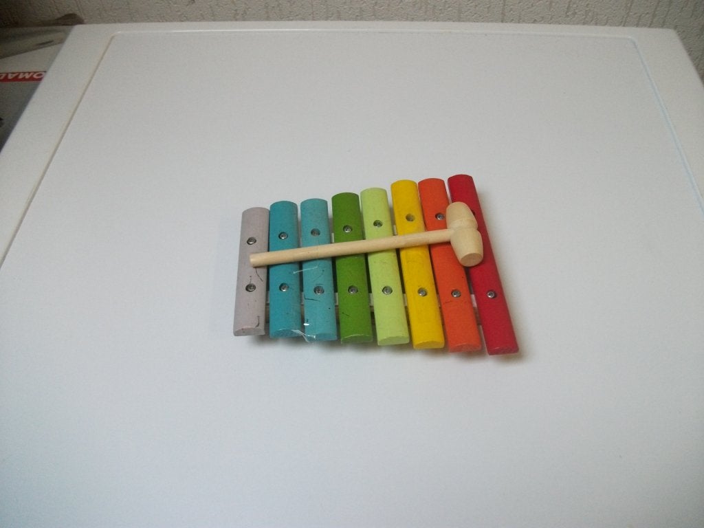Xylofoontje felle kleurtjes, Ophalen of Verzenden, Gebruikt