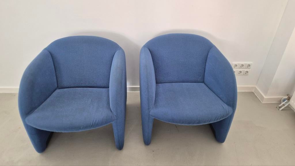 2x Artifort Ben Fauteuils - Gereinigd en Nagekeken, Huis en Inrichting, Fauteuils, Ophalen, Gebruikt, 75 tot 100 cm, 75 tot 100 cm