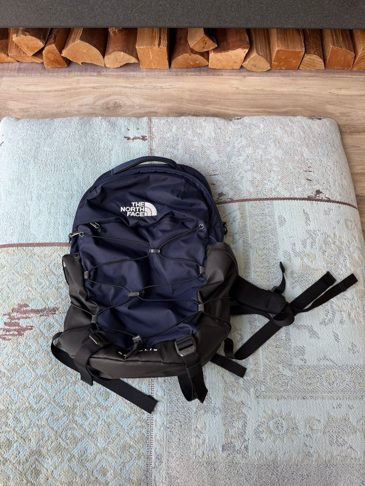 The North Face Borealis Classic 28L – Navy/zwart – FlexVent, Ophalen of Verzenden, Zo goed als nieuw, Overige merken