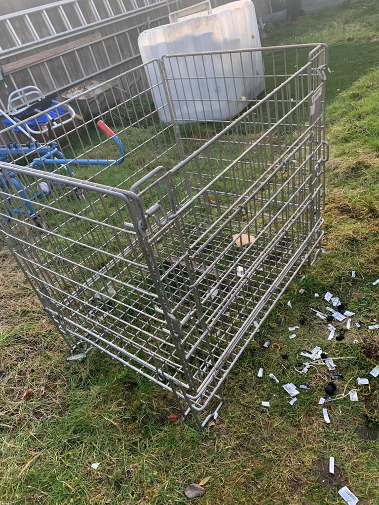 Stapelbare draadcontainers - Ideaal voor opslag, Ophalen, Gebruikt, 100 cm of meer, 60 cm of meer