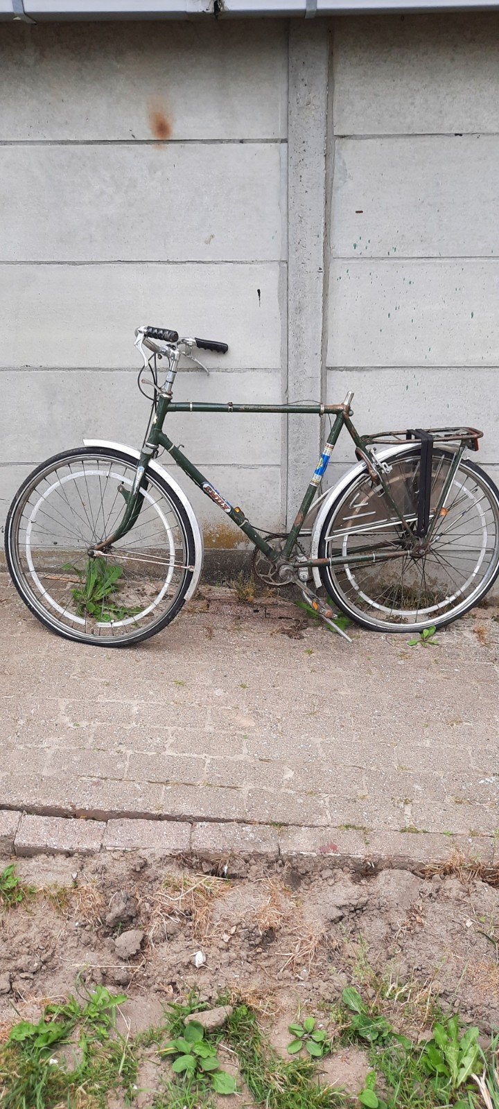 Herenfiets zonder zadel, Fietsen en Brommers, Fietsen | Oldtimers, Ophalen