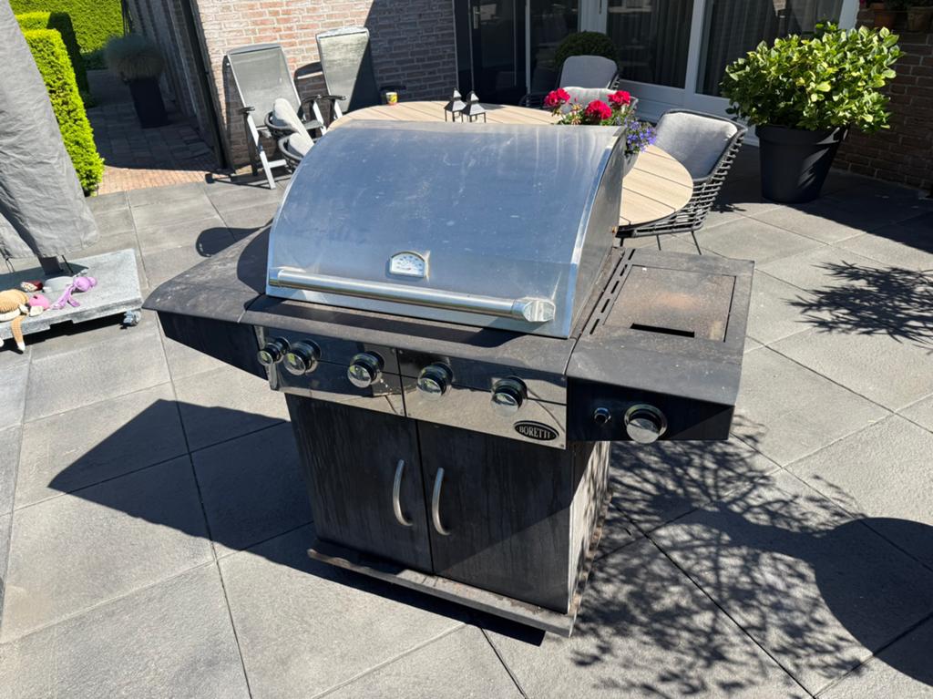 Boretti gas BBQ, Ophalen, Gebruikt