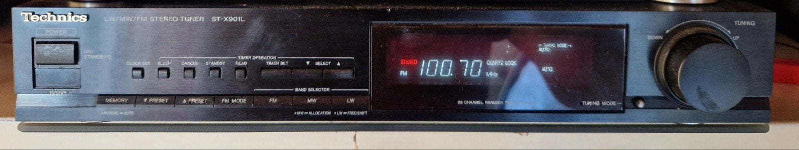 Technics ST-X901L Tuner - Vintage Hifi Radio Ontvanger, Ophalen of Verzenden, Gebruikt, Analoog