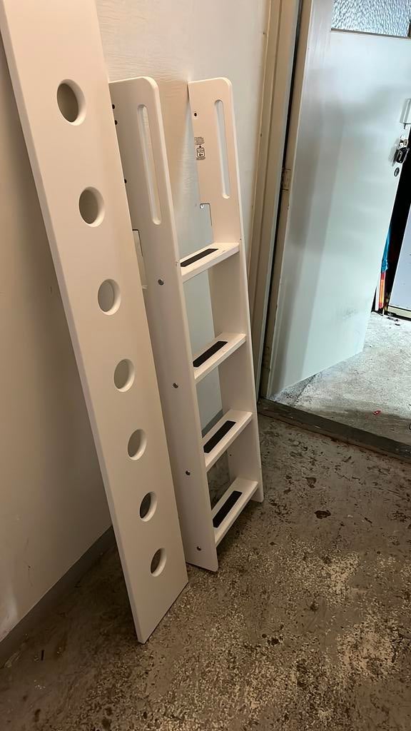 Flexa uitvalbeveiliging en trap, Ophalen, 85 tot 100 cm, Zo goed als nieuw, Hoogslaper of Stapelbed