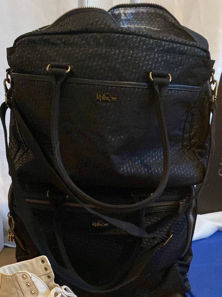 Kofferset 3 delig trolley reistas handtas kiplong nieuwstaat, Ophalen of Verzenden, Zo goed als nieuw, 30 cm of meer, Minder dan 35 cm