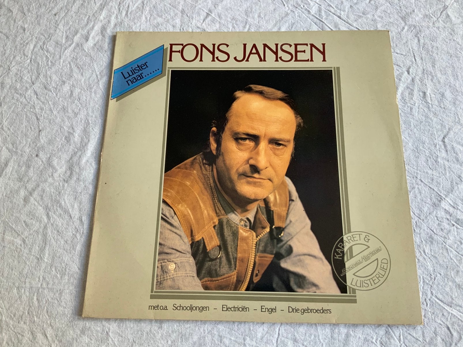 Fons Jansen, Cd's en Dvd's, Vinyl | Pop, Gebruikt, LP, Overige formaten, Ophalen of Verzenden