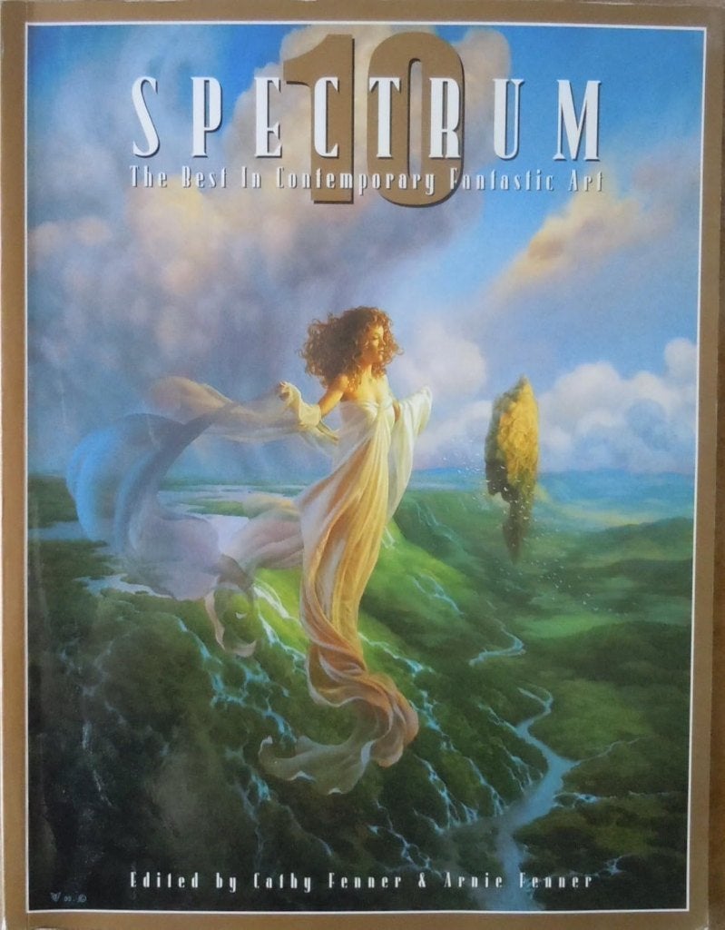 Spectrum 10: The Best in Contemporary Fantastic Art, Boeken, Kunst en Cultuur | Beeldend, Zo goed als nieuw, Schilder- en Tekenkunst