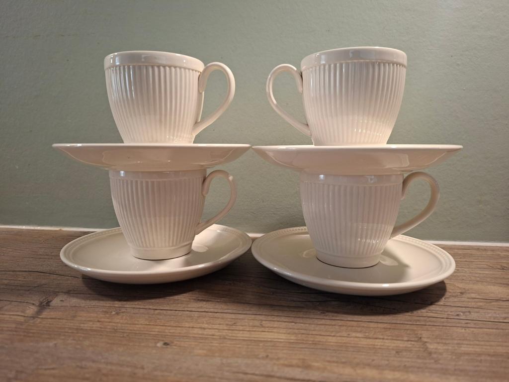 Wedgwood Windsor kop en schotels, Huis en Inrichting, Keuken | Servies, Ophalen of Verzenden, Zo goed als nieuw, Wedgwood, Kop(pen) en/of Schotel(s)