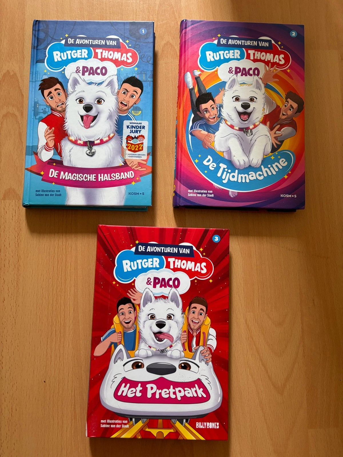 De Avonturen van Rutger, Thomas & Paco - 3 boeken, Boeken, Kinderboeken | Jeugd | onder 10 jaar, Ophalen of Verzenden, Zo goed als nieuw