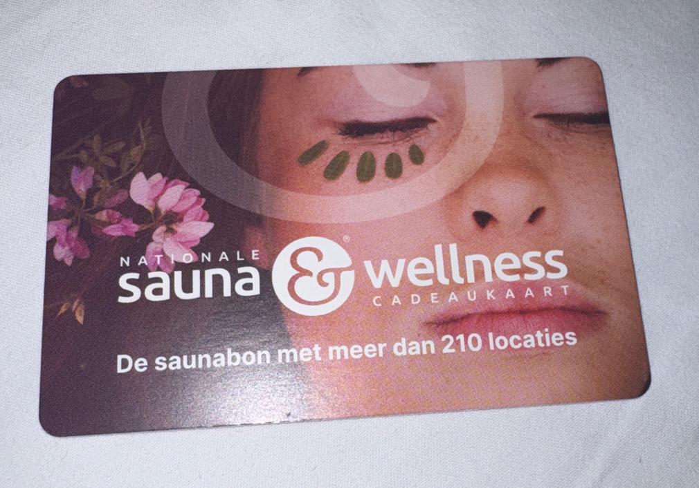 Sauna en wellness bon van 150 te koop, Tickets en Kaartjes, Eén persoon, Cadeaubon, Spa of Sauna
