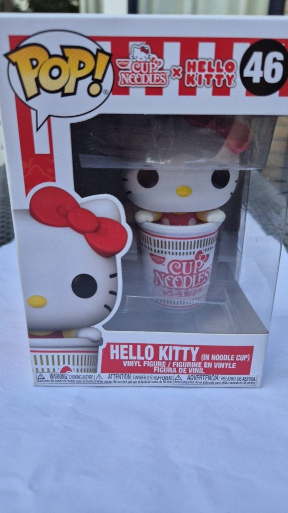 5 stuks Hello Kitty Funko + gratis zeepdispenser, Ophalen, Zo goed als nieuw