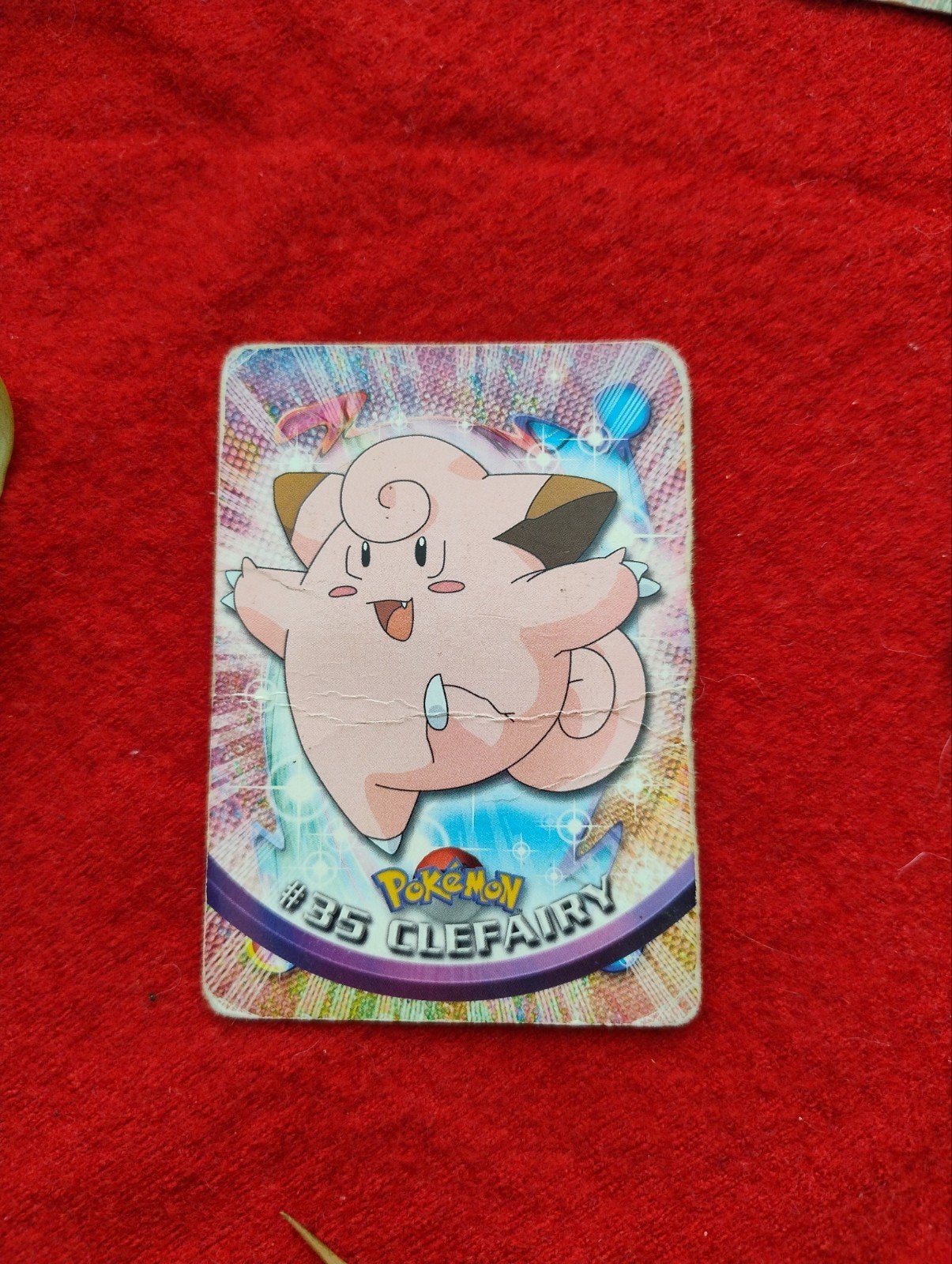 Pokémon Clefairy #35 Topps Chrome Series 1, Hobby en Vrije tijd, Verzamelkaartspellen | Pokémon, Ophalen of Verzenden
