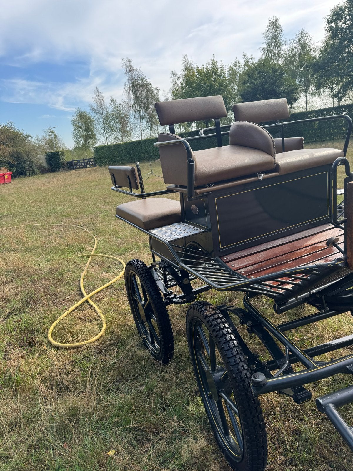 Menkar, Dieren en Toebehoren, Rijtuigen en Koetsen, Gebruikt, Marathonwagen, Paard