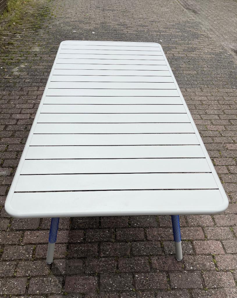 Fermob Luxembourg tuintafel 207x100 clay | Van €1419, nu, Tuin en Terras, Tuintafels, Fermob, Teakhout, Nieuw, Ophalen of Verzenden