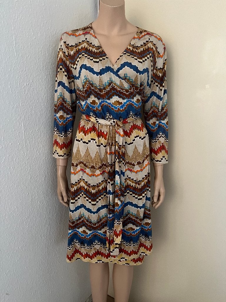 CAROLINE BISS    fleurige jurk  MAAT 44  ALS NIEUW, Kleding | Dames, Jurken, Maat 42/44 (L), Ophalen of Verzenden, Zo goed als nieuw