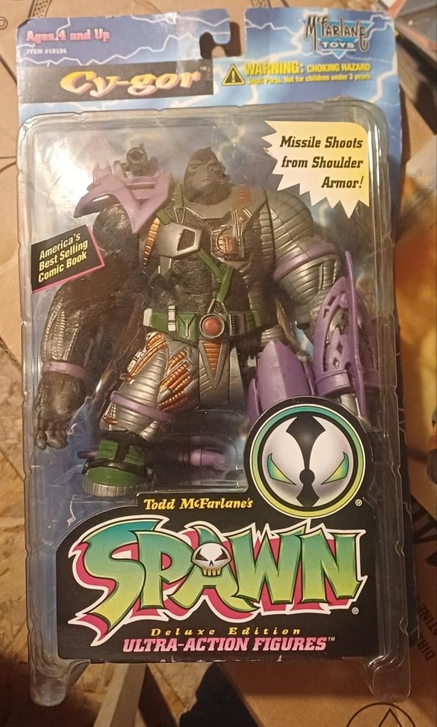 Cy-gor Spawn Action Figure Mc Farlane Toys, Ophalen of Verzenden
