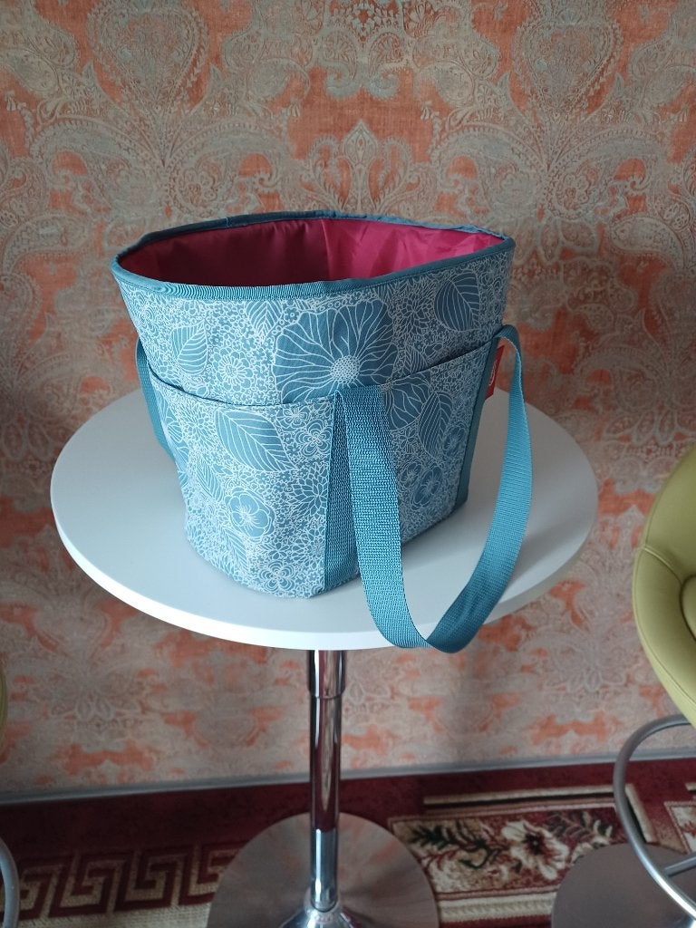 luxe mooie new looks fietsmand + beugel, Ophalen of Verzenden, Zo goed als nieuw, Fietsmand, Stuurbevestiging