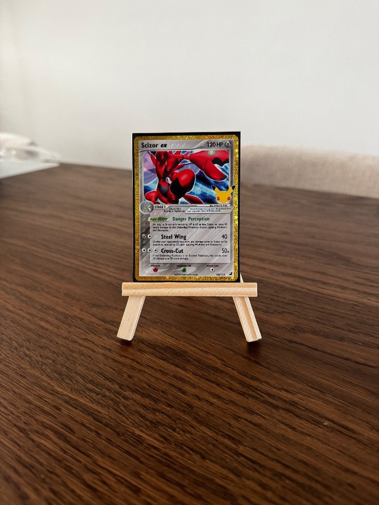 Scizor ex 108/115  (30th Anniversary) Pokémon kaart, Hobby en Vrije tijd, Ophalen, Zo goed als nieuw, Losse kaart