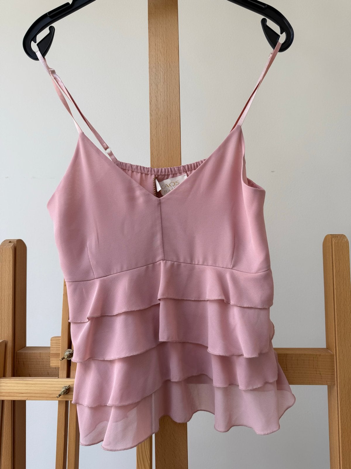 Mooie zomerse top van Eva Kayan maat S, Verzenden, Nieuw, Roze, Maat 36 (S)