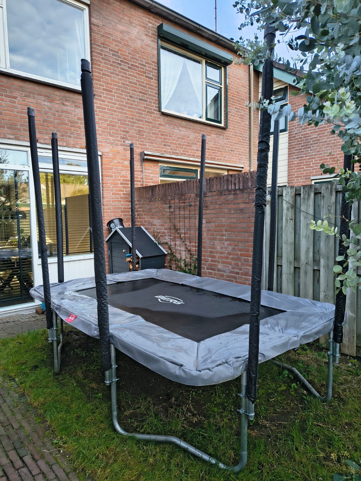 BERG Ultim Trampoline 280 met veiligheidsnet, Ophalen, Gebruikt