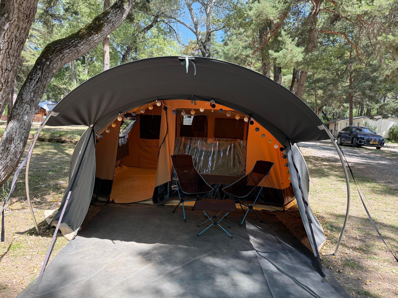Cabanon mercury de luxe incl keuken 4-8 personen, Ophalen, Gebruikt, Meer dan 6